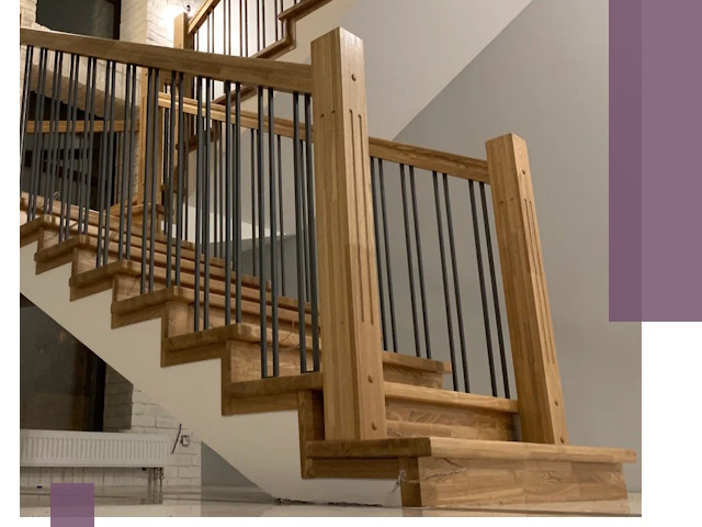 Реставрация деревянных и металлических лестниц в Похвистневе