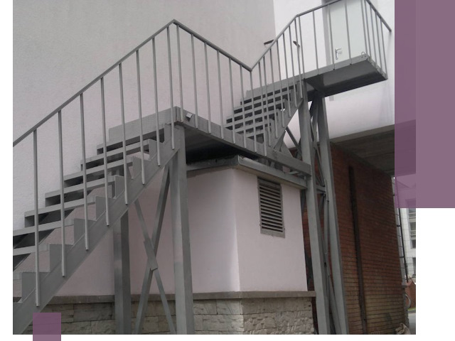 Монтаж пожарных лестниц под ключ в Похвистневе с гарантией качества