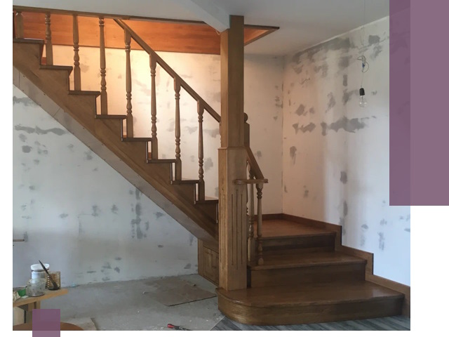 Ремонт деревянных лестниц в Похвистневе: быстро и качественно