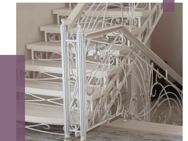 Изготовление кованых лестниц на заказ в Похвистневе от 87142 руб. | ПРОЛЁТ-Пхв