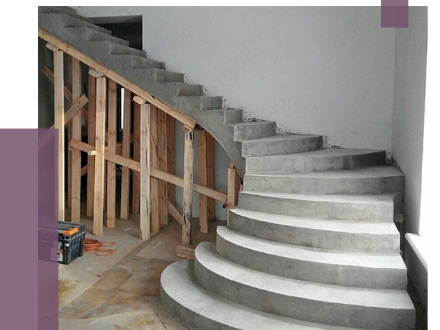 Изготовление бетонных лестниц под ключ в Похвистневе от 19991 руб. | ПРОЛЁТ-Пхв
