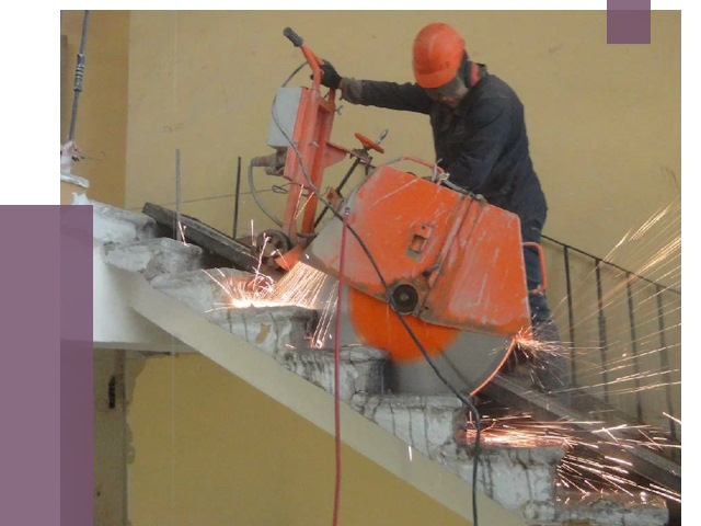 Демонтаж бетонных лестниц в Похвистневе от 4613 руб. за м2 | ПРОЛЁТ-Пхв