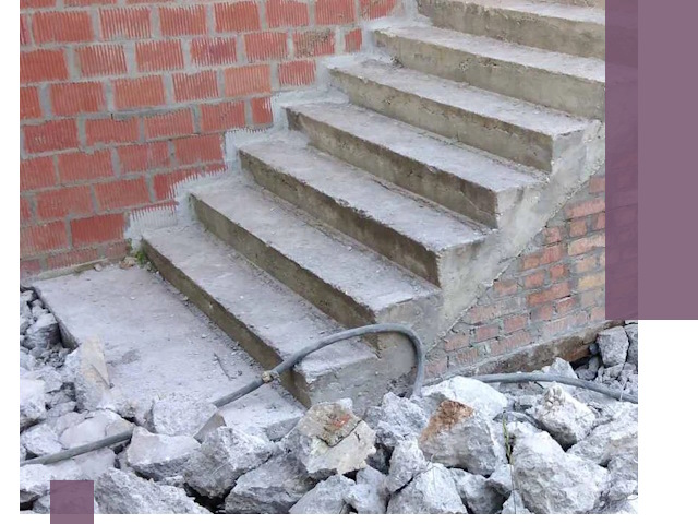 Демонтаж бетонных лестниц в Похвистневе: быстро и безопасно