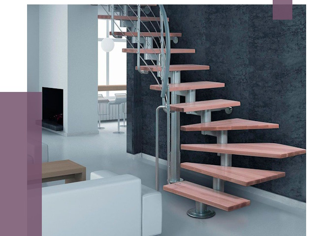 Модульные лестницы в Похвистневе от 16916 руб. — купить в ПРОЛЁТ-Пхв