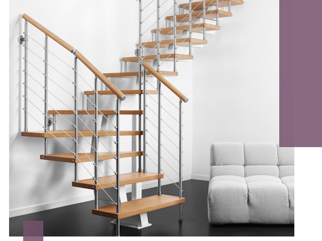 Модульные лестницы под ключ в Похвистневе — монтаж и изготовление