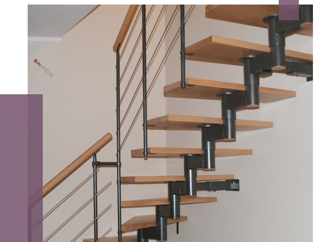 Изготовление модульных лестниц в Похвистневе от 11534 руб. 