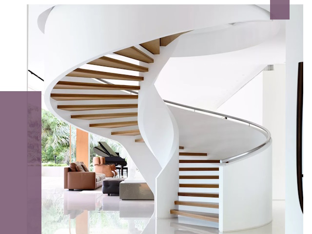 Винтовые лестницы в Похвистневе под ключ от 48697 руб. | ПРОЛЁТ-Пхв