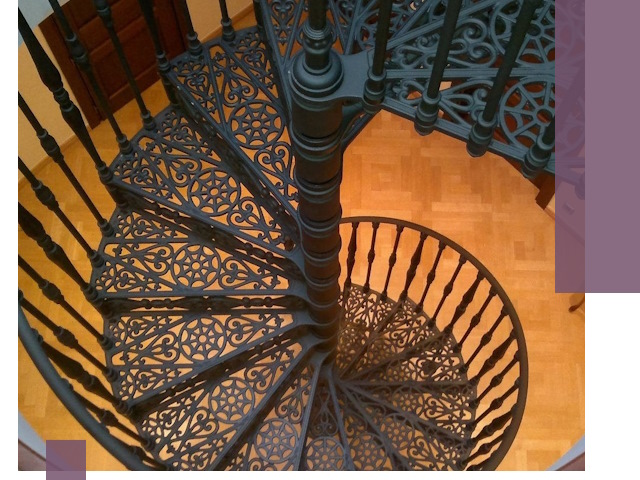 Винтовые лестницы под ключ в Похвистневе: производство и монтаж