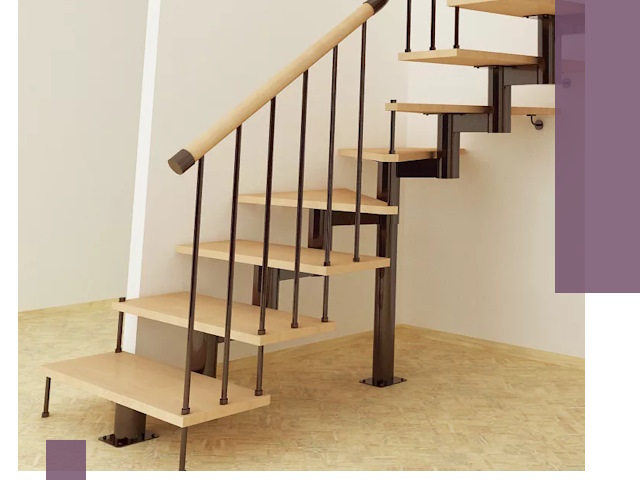 Монтаж лестниц на больцах в Похвистневе — быстро и надежно