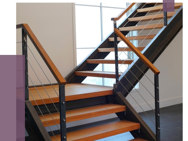 Изготовление лестниц на металлокаркасе в Похвистневе от 18966 руб. | ПРОЛЁТ-Пхв