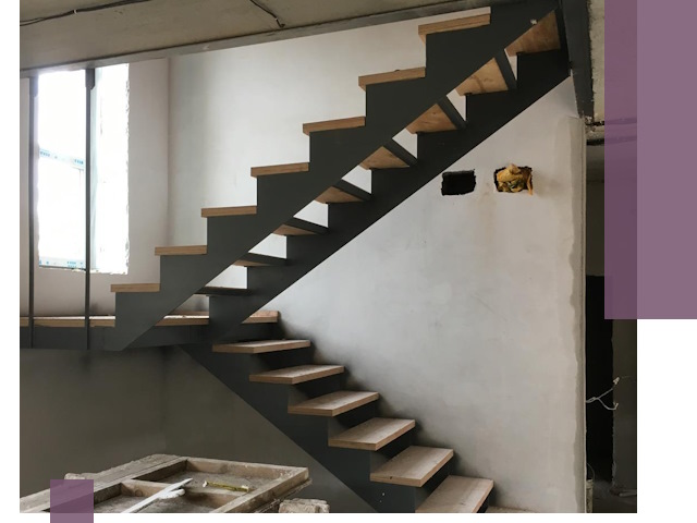 Изготовление лестниц на металлокаркасе в Похвистневе от производителя