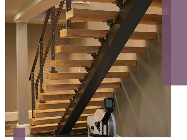 Лестницы на монокосоурах под ключ в Похвистневе - изготовление и монтаж