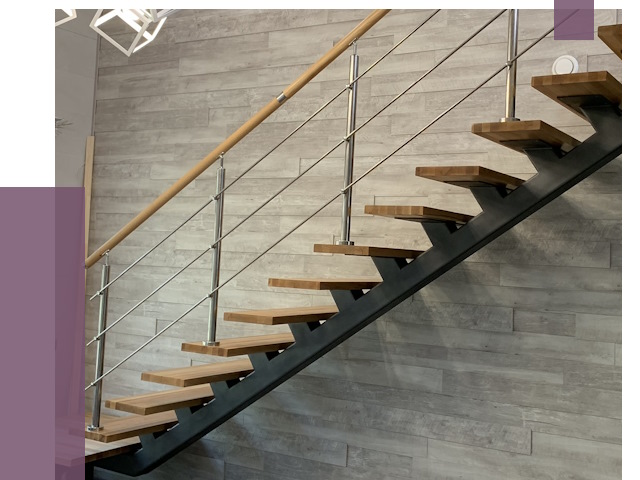 Изготовление лестниц на монокосоуре в Похвистневе от 76377 руб. 