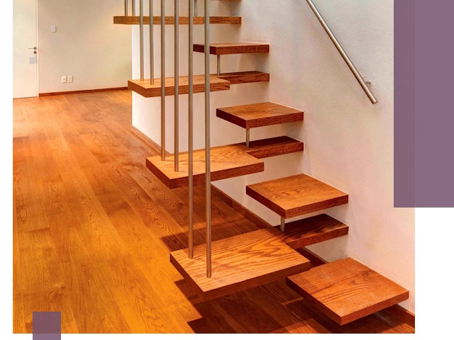 Лестницы «гусиный шаг» на заказ в Похвистневе для узких пространств