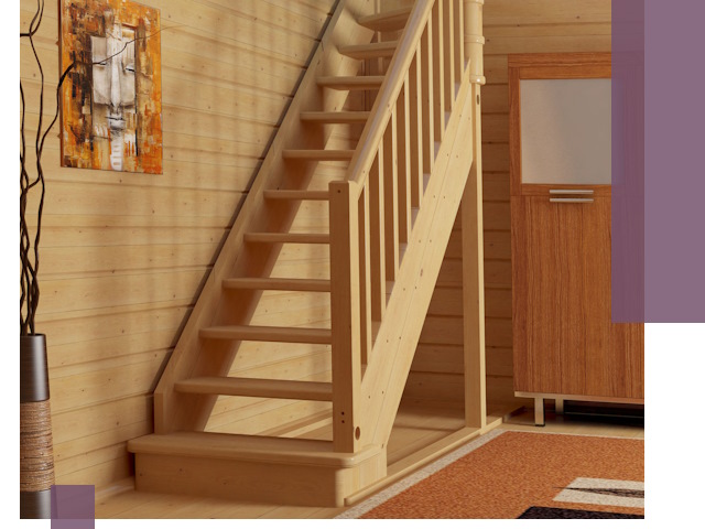 Лестницы эконом класса под ключ в Похвистневе — недорого и быстро