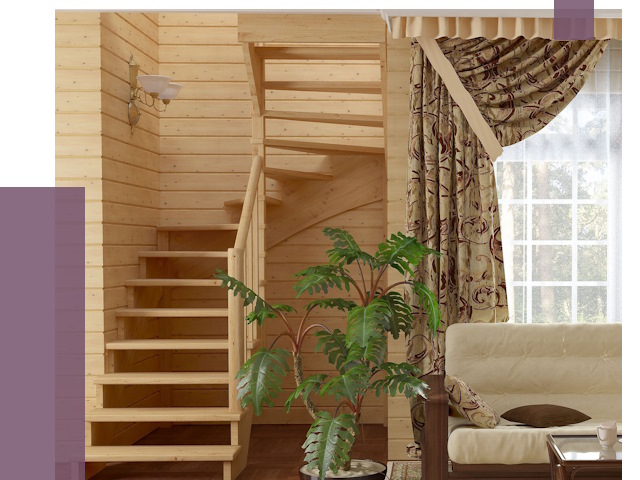 Лестницы для дачи в Похвистневе от 76121 руб.  | ПРОЛЁТ-Пхв