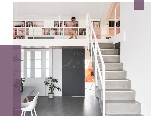 Лестницы для двухуровневой квартиры в Похвистневе от 176847 руб. | ПРОЛЁТ-Пхв