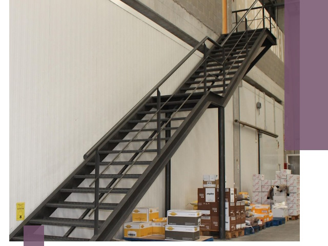 Лестницы для производства в Похвистневе — изготовление и монтаж