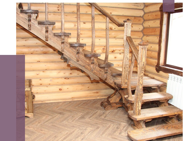 Лестницы в баню в Похвистневе от 19171 руб. — изготовление | ПРОЛЁТ-Пхв