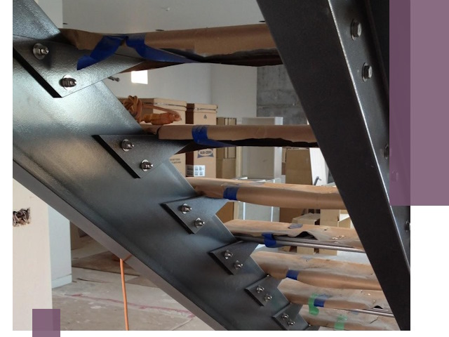 Усиление лестничных конструкций и усиление опор в Похвистневе