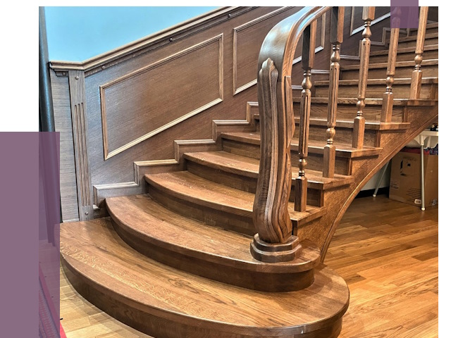 Дубовые лестницы под ключ в Похвистневе от 176847 руб. — ПРОЛЁТ-Пхв