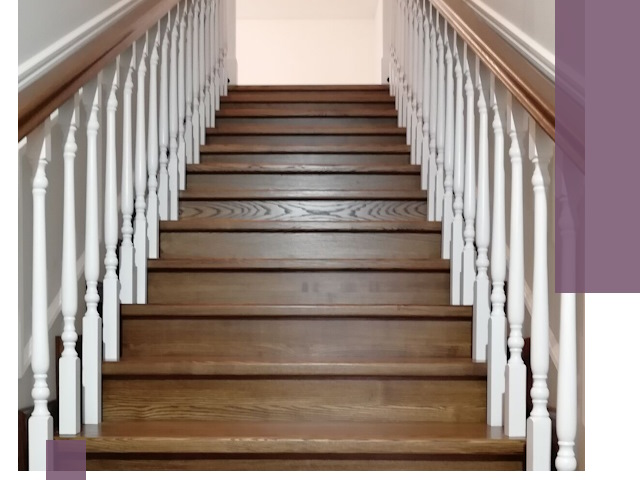 Лестницы из ясеня на заказ в Похвистневе — изготовление и монтаж