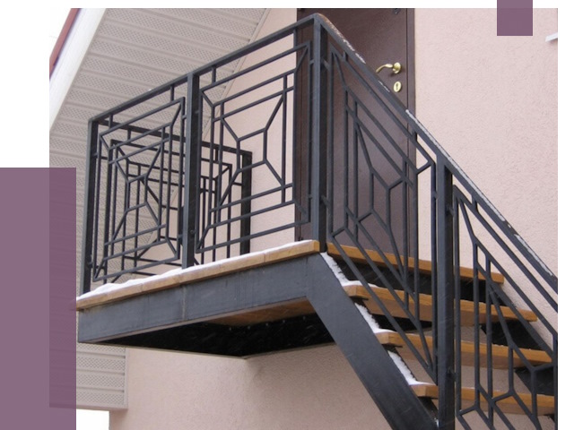 Металлические перила в Похвистневе от 4306 руб.  | ПРОЛЁТ-Пхв