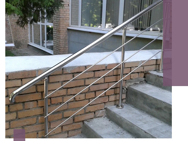 Перила из нержавеющей стали высокого качества в Похвистневе