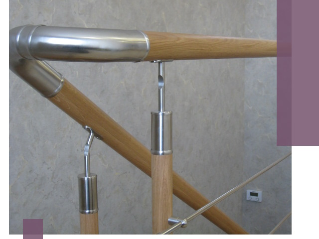 Комбинированные перила на заказ в Похвистневе — монтаж и производство