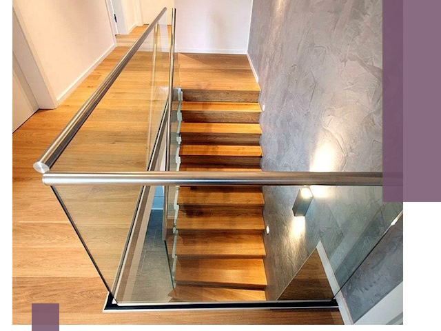 Перила для лестницы в доме — изготовление и монтаж в Похвистневе