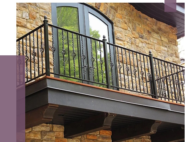 Балконные ограждения в Похвистневе от 8048 руб. — купить | ПРОЛЁТ-Пхв