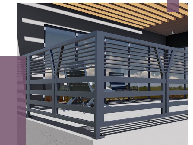 Изготовление балконных ограждений в Похвистневе от 10765 руб. | ПРОЛЁТ-Пхв