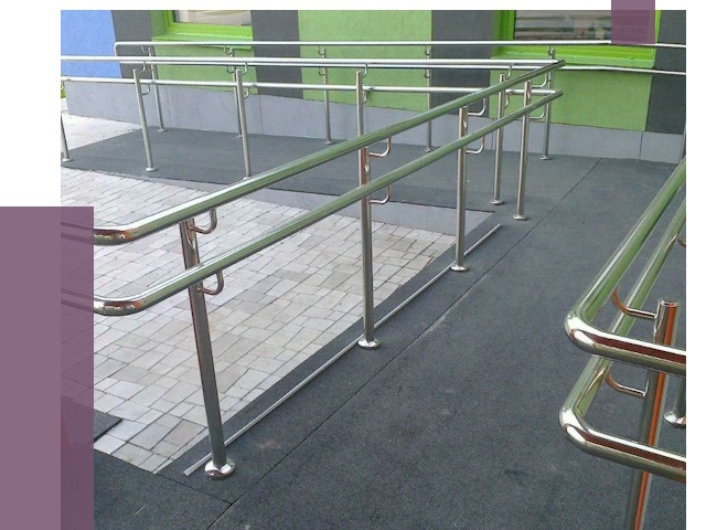 Ограждения пандусов в Похвистневе от 4357 руб. монтаж | ПРОЛЁТ-Пхв