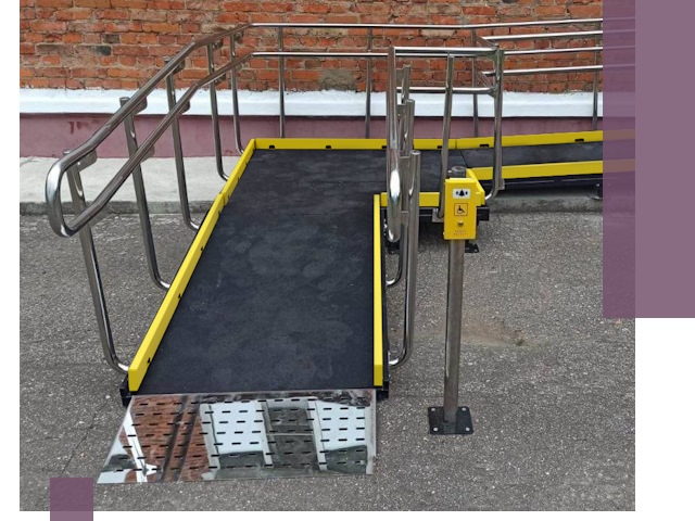 Изготовление наклонных пандусов для инвалидов в Похвистневе