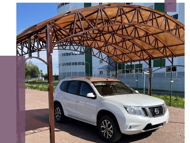 Недорогие навесы в Похвистневе от 43058 руб.  | ПРОЛЁТ-Пхв