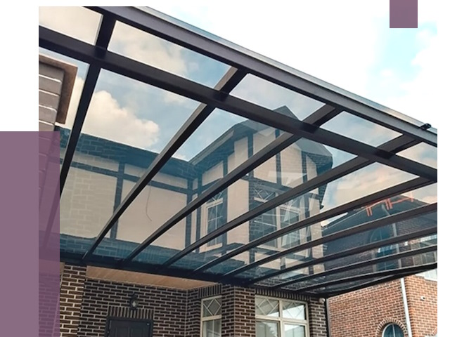 Навесы из поликарбоната в Похвистневе от 8632 руб. под ключ — ПРОЛЁТ-Пхв