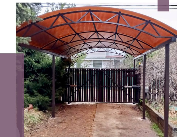 Арочные навесы в Похвистневе от 12764 руб. — изготовление и монтаж | ПРОЛЁТ-Пхв