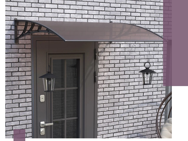 Недорогие козырьки и навесы под ключ в Похвистневе