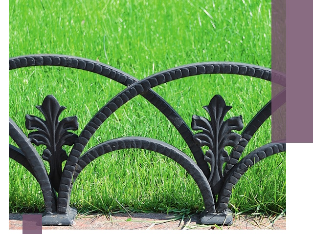 Декоративные металлические бордюры под ключ в Похвистневе