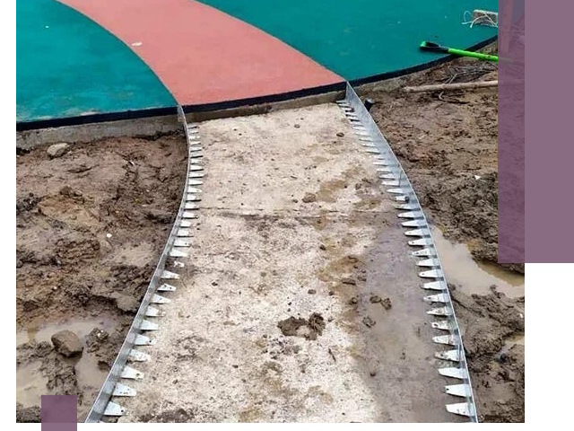 Металлические бордюры для дорожек в Похвистневе — монтаж и изготовление