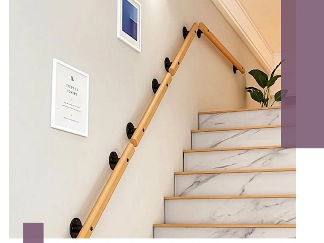 Поручни металлические и деревянные под ключ в Похвистневе