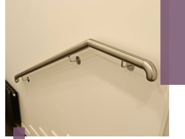 Изготовление пристенных поручней в Похвистневе под ключ за сроки