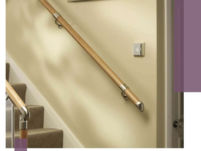 Монтаж пристенных поручней профессионально в Похвистневе