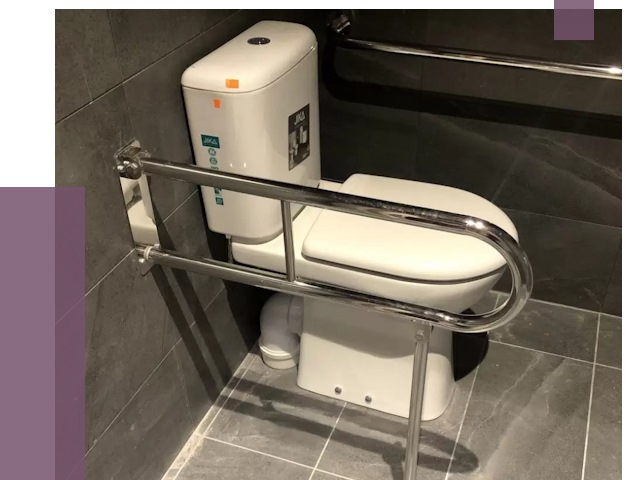 Поручни для санузлов в Похвистневе от 4306 руб. | ПРОЛЁТ-Пхв