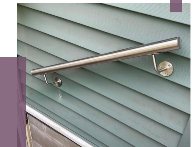 Поручни из нержавеющей стали в Похвистневе от 7689 руб.  | ПРОЛЁТ-Пхв